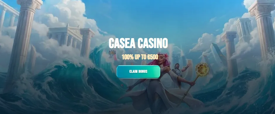 Casea Casino — 100% jusqu'à 500 € + 50 tours gratuits